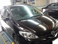 MAZDA　マツダ　プレマシー　20Ｚ　磨き前