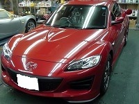 MAZDA　マツダ　ＲＸ－8　タイプＧ　磨き前