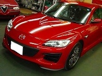 MAZDA　マツダ　ＲＸ－8　タイプＧ　コーティング終了