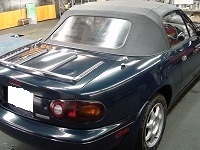 MAZDA　マツダ　ユーノスロードスター　磨き前