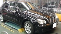 Mercedes-Benz　メルセデスベンツ　Ｃ180　磨き前