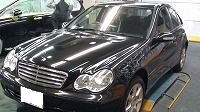 Mercedes-Benz　メルセデスベンツ　Ｃ180　磨き前