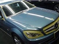 Mercedes-Benz　メルセデスベンツ　Ｃ200　ＣＧ I　アバンギャルド　磨き前