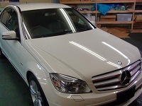 Mercedes-Benz　メルセデスベンツ　Ｃ250　ＣＧ I  BlueEFFICUENCY　アバンギャルド　コーティング終了