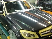 Mercedes-Benz　メルセデスベンツ　Ｃ250　ＣＧ I　ＢｌｕｅＥＦＦＩＣＩＥＮＣＹ　アバンギャルド　磨き前