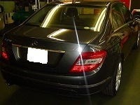 Mercedes-Benz　メルセデスベンツ　Ｃ250　ＣＧ I　ＢｌｕｅＥＦＦＩＣＩＥＮＣＹ　アバンギャルド　コーティング終了