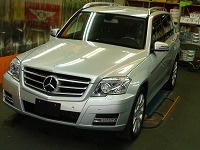 Mercedes-Benz　メルセデスベンツ　ＧＬＫ300　コーティング終了