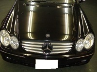 Mercedes-Benz　メルセデスベンツ　ＣＬＫ320　磨き前