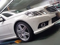 Mercedes-Benz　メルセデスベンツ　Ｅ350アバンギャルド　AMGスポーツパッケージ磨き前