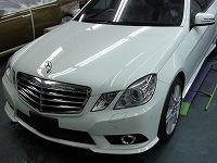 Mercedes-Benz　メルセデスベンツ　Ｅ350アバンギャルド　AMGスポーツパッケージ磨き前