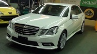 Mercedes-Benz　メルセデスベンツ　Ｅ350　アバンギャルド　ＡＭＧスポーツパッケージ　磨き前