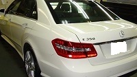 Mercedes-Benz　メルセデスベンツ　Ｅ350　アバンギャルド　コーティング終了