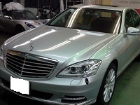 Mercedes-Benz　メルセデスベンツ　Ｓ３５０　磨き前