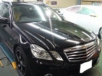 Mercedes-Benz　メルセデスベンツ　Ｅ350　ＢｌｕｅＴＥＣ　ツーリングワゴン　アバンギャルド　磨き前