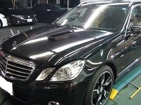 Mercedes-Benz　メルセデスベンツ　Ｅ350　ＢｌｕｅＴＥＣ　ツーリングワゴン　アバンギャルド　磨き前