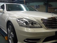 Mercedes-Benz　メルセデスベンツ　Ｓ350　ＡＭＧスポーツパッケージ　磨き前