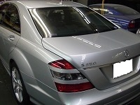 Mercedes-Benz　メルセデスベンツ　Ｓ350　磨き前