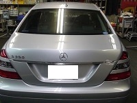 Mercedes-Benz　メルセデスベンツ　Ｓ350　磨き前