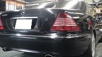 Mercedes-Benz　メルセデスベンツ　Ｓ600　磨き前