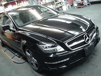 Mercedes-Benz　メルセデスベンツ　ＣＬＳ63ＡＭＧ　磨き前