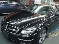 Mercedes-Benz　メルセデスベンツ　ＣＬＳ63ＡＭＧ　磨き前