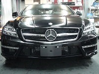 Mercedes-Benz　メルセデスベンツ　ＣＬＳ63ＡＭＧ　磨き前