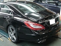 Mercedes-Benz　メルセデスベンツ　ＣＬＳ63ＡＭＧ　磨き前