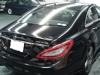 Mercedes-Benz　メルセデスベンツ　ＣＬＳ63ＡＭＧ　磨き前