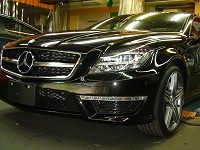 Mercedes-Benz　メルセデスベンツ　ＣＬＳ63ＡＭＧ　コーティング終了