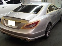 Mercedes-Benz　メルセデスベンツ　ＣＬＳ63ＡＭＧ　マスキング中