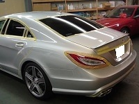 Mercedes-Benz　メルセデスベンツ　ＣＬＳ63ＡＭＧ　マスキング中