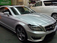 Mercedes-Benz　メルセデスベンツ　ＣＬＳ63ＡＭＧ　コーティング終了