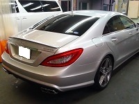 Mercedes-Benz　メルセデスベンツ　ＣＬＳ63ＡＭＧ　コーティング終了