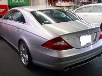 Mercedes-Benz　メルセデスベンツ　ＣＬＳ63ＡＭＧ　コーティング補修終了