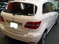 Mercedes-Benz　メルセデスベンツ　B180　125i　エディション　コーティング終了