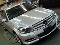 Mercedes-Benz　メルセデスベンツ　C200　BlueEFFICIENCY　アバンギャルド　磨き前