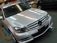 Mercedes-Benz　メルセデスベンツ　C200　BlueEFFICIENCY　アバンギャルド　コーティング終了