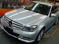 Mercedes-Benz　メルセデスベンツ　C200　BlueEFFICIENCY　アバンギャルド　コーティング終了