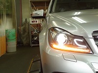 Mercedes-Benz　メルセデスベンツ　C200　BlueEFFICIENCY　アバンギャルド　LEDライト