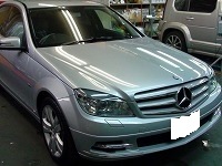 Mercedes-Benz　メルセデスベンツ　C200　Blue　EFICIENCY　アバンギャルド　コーティング終了