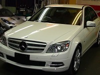 Mercedes-Benz　メルセデスベンツ　C200　CGI　BlueEFFICIENCY　アバンギャルド　コーティング終了