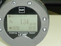 Mercedes-Benz　メルセデスベンツ　C200　CGI　BlueEFFICIENCY　アバンギャルド　磨き前膜厚