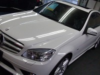 Mercedes-Benz　メルセデスベンツ　C300　アバンギャルド　AMGスポーツパッケージ　 磨き前