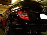 Mercedes-Benz　メルセデスベンツ　C63　AMG　ステーションワゴン　コーティング終了