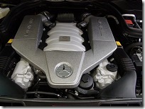 Mercedes-Benz　メルセデスベンツ　C63　AMG　ステーションワゴン　エンジン