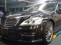 Mercedes-Benz　メルセデスベンツ　S63　AMG　磨き前