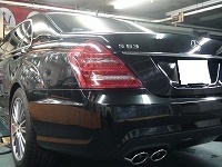 Mercedes-Benz　メルセデスベンツ　S63　AMG　磨き前