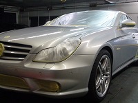 Mercedes-Benz　メルセデスベンツ　CLS　63　AMG　磨き前