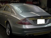 Mercedes-Benz　メルセデスベンツ　CLS　63　AMG　磨き前