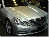 Mercedes-Benz　メルセデスベンツ　E250　CDI　BlueEFFICIENCY　コーティング終了